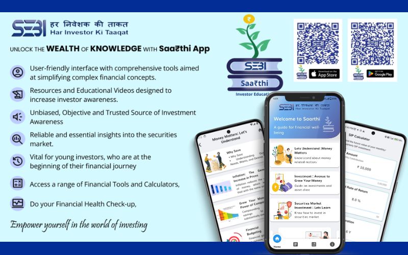 SaaRthi App by SEBI on Personal Finance for Investors Education