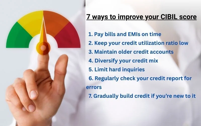 ways to improve your cibil score